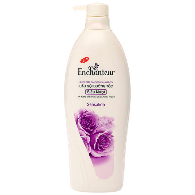 Dầu Gội Dưỡng Tóc Siêu Mượt Enchanteur Sensation Chai 650g